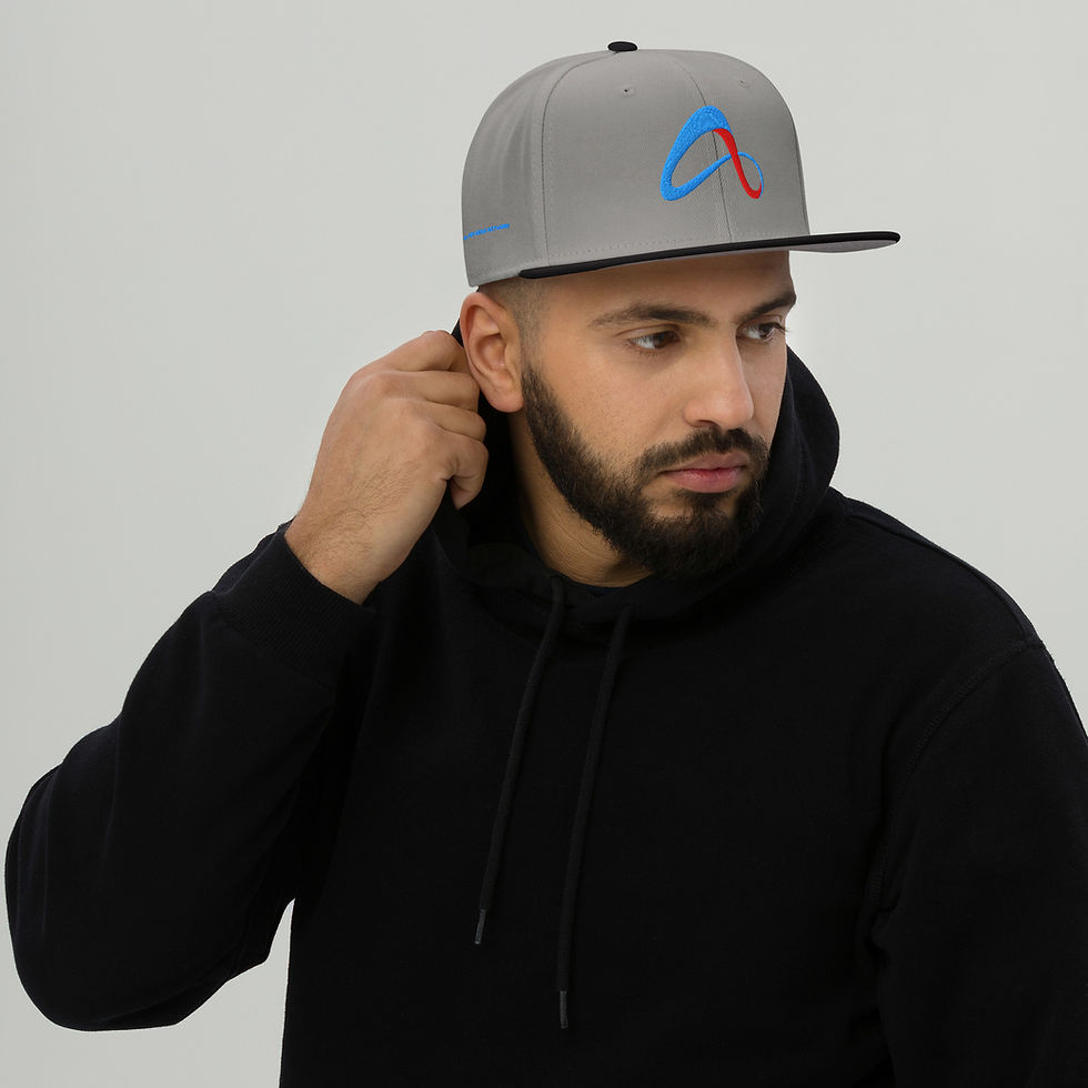 Thumbnail: Mil-Tok Infinity X (Blue Rocket) Snapback Hat