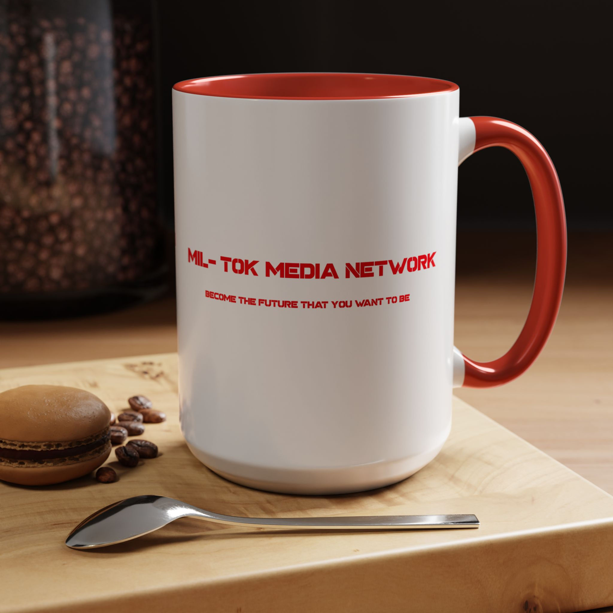 Mil-Tok Media Network (11/15oz) Classic Coffee Mug