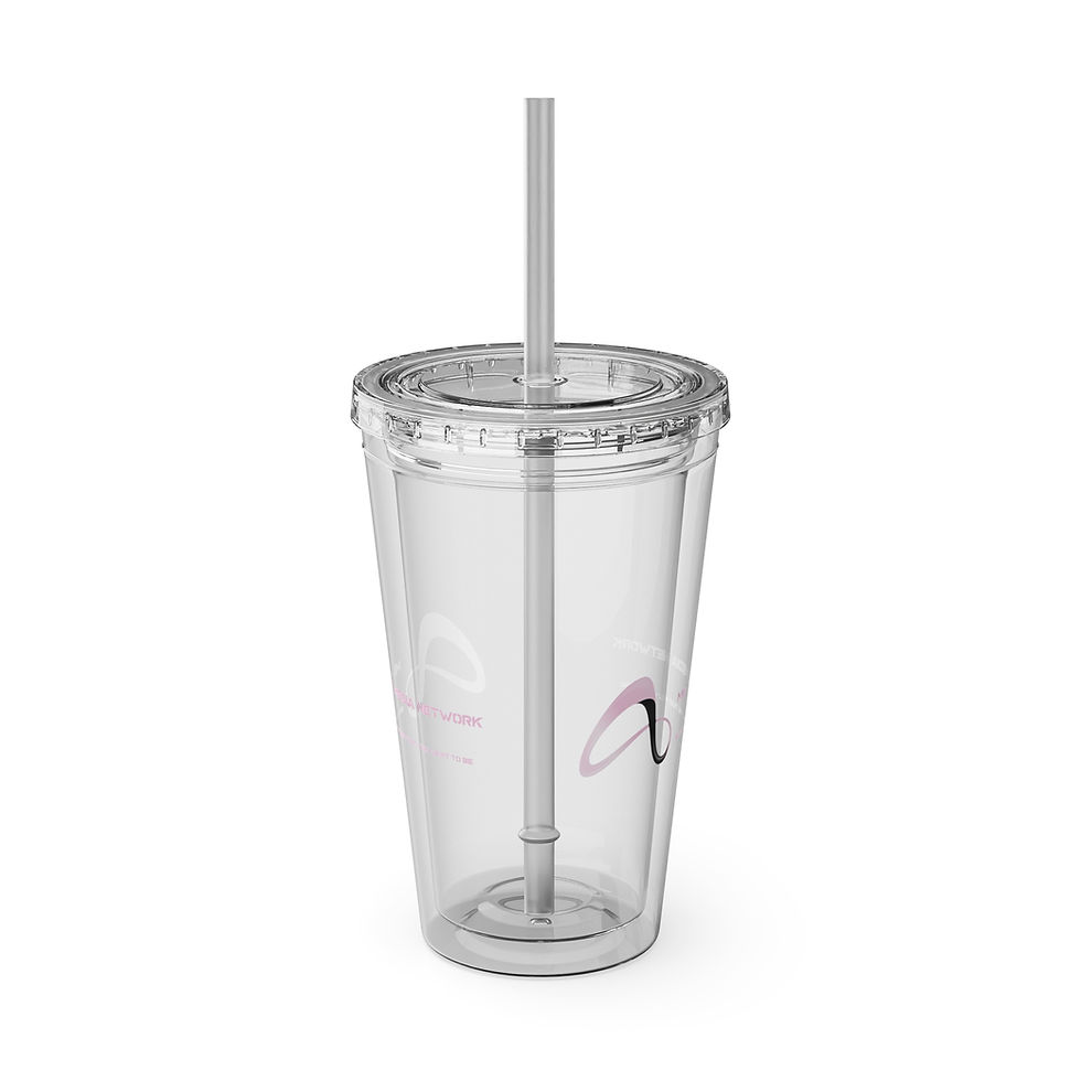 Thumbnail: Mil-Tok Media Network (Infinity X Shadow Rose) 16oz Sunsplash Tumbler 