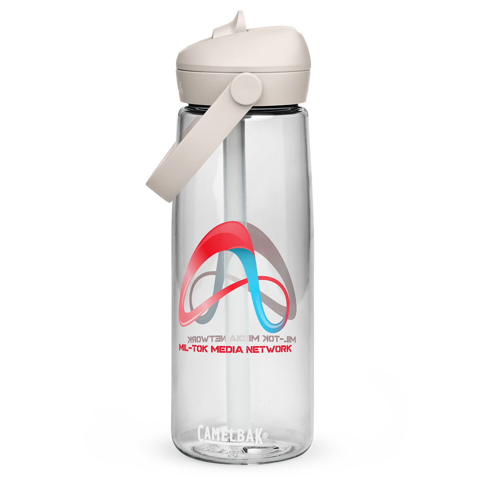 Thumbnail: Mil-Tok Infinity X (Rocket blue) CamelBak Flip straw water bottle