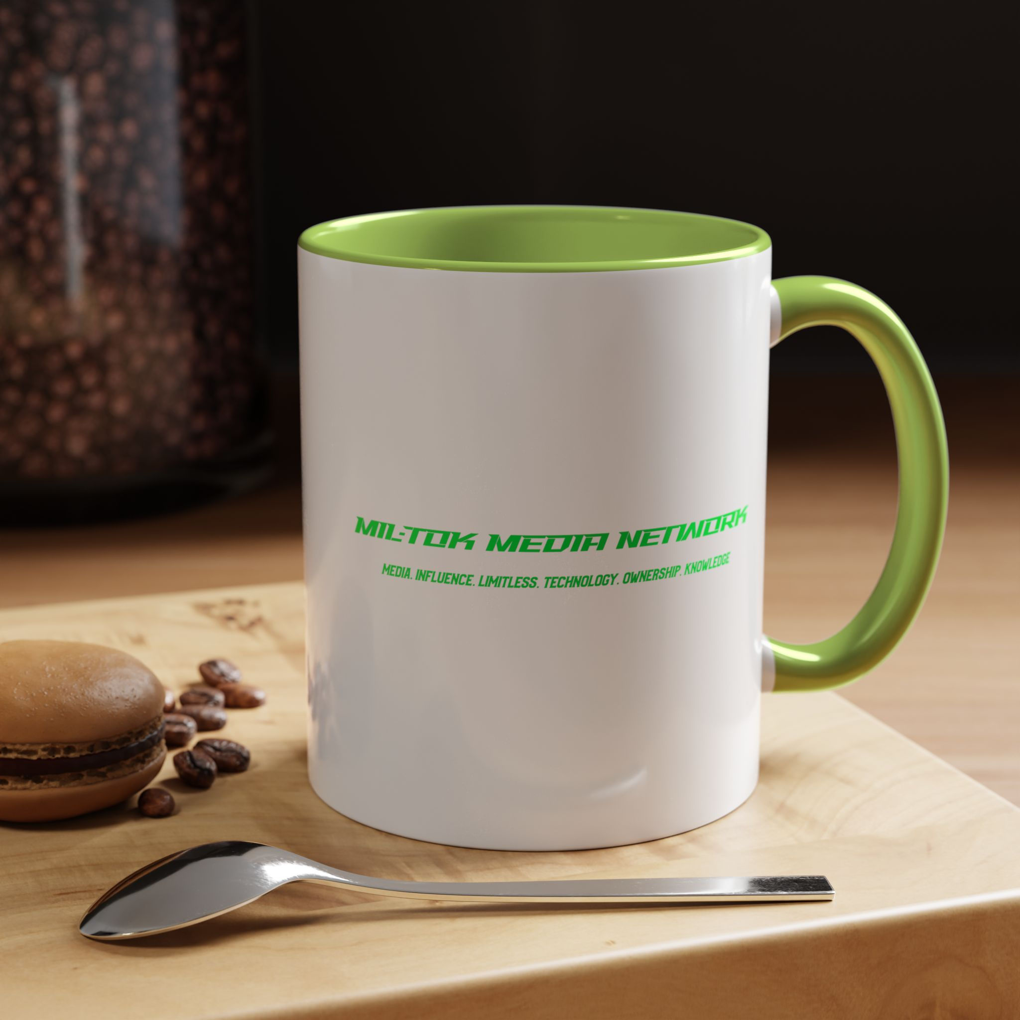 Mil-Tok Media Network "Company Name" (11/15oz) Coffee Mug