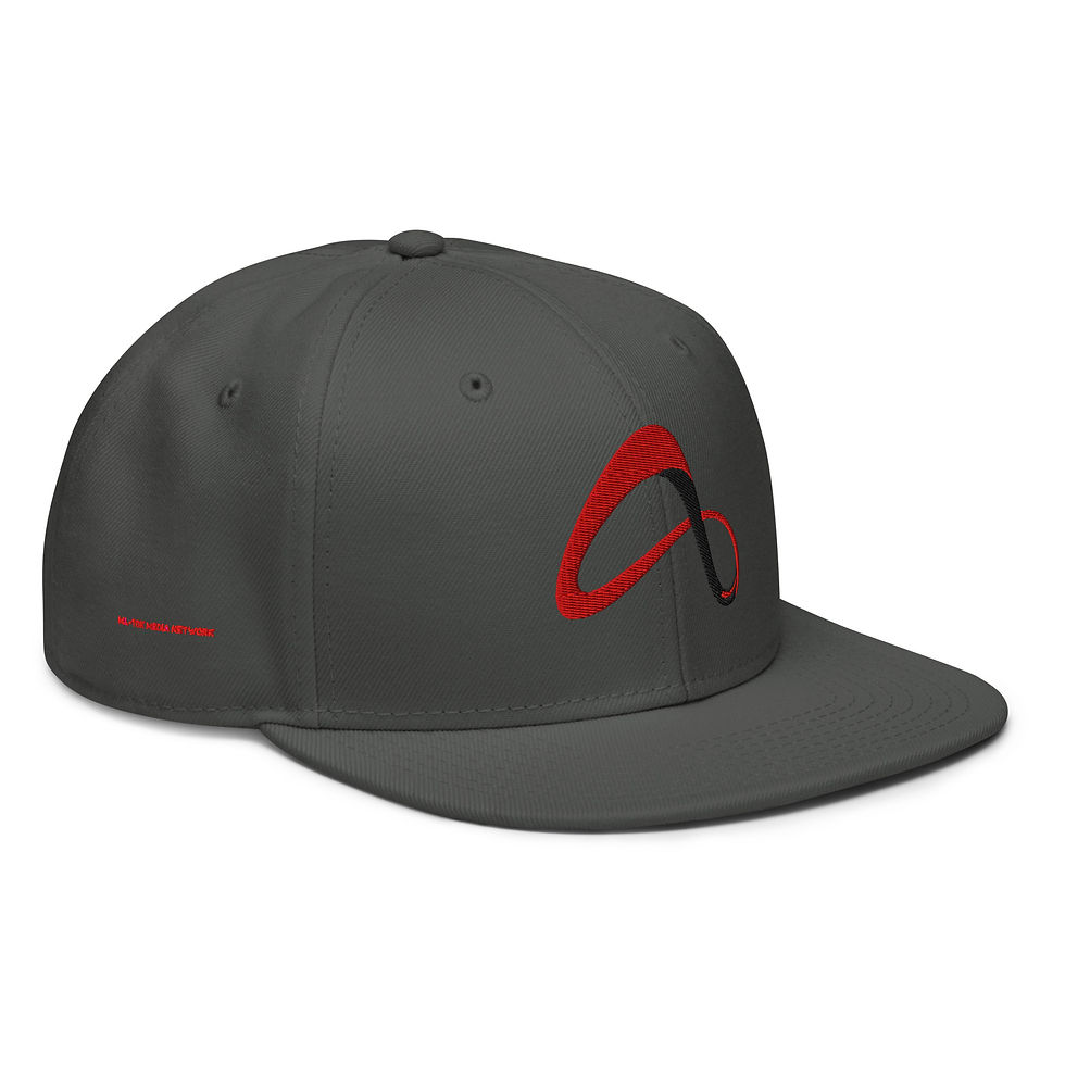 Thumbnail: Mil-Tok Infinity X (Shadow Red) Snapback Hat