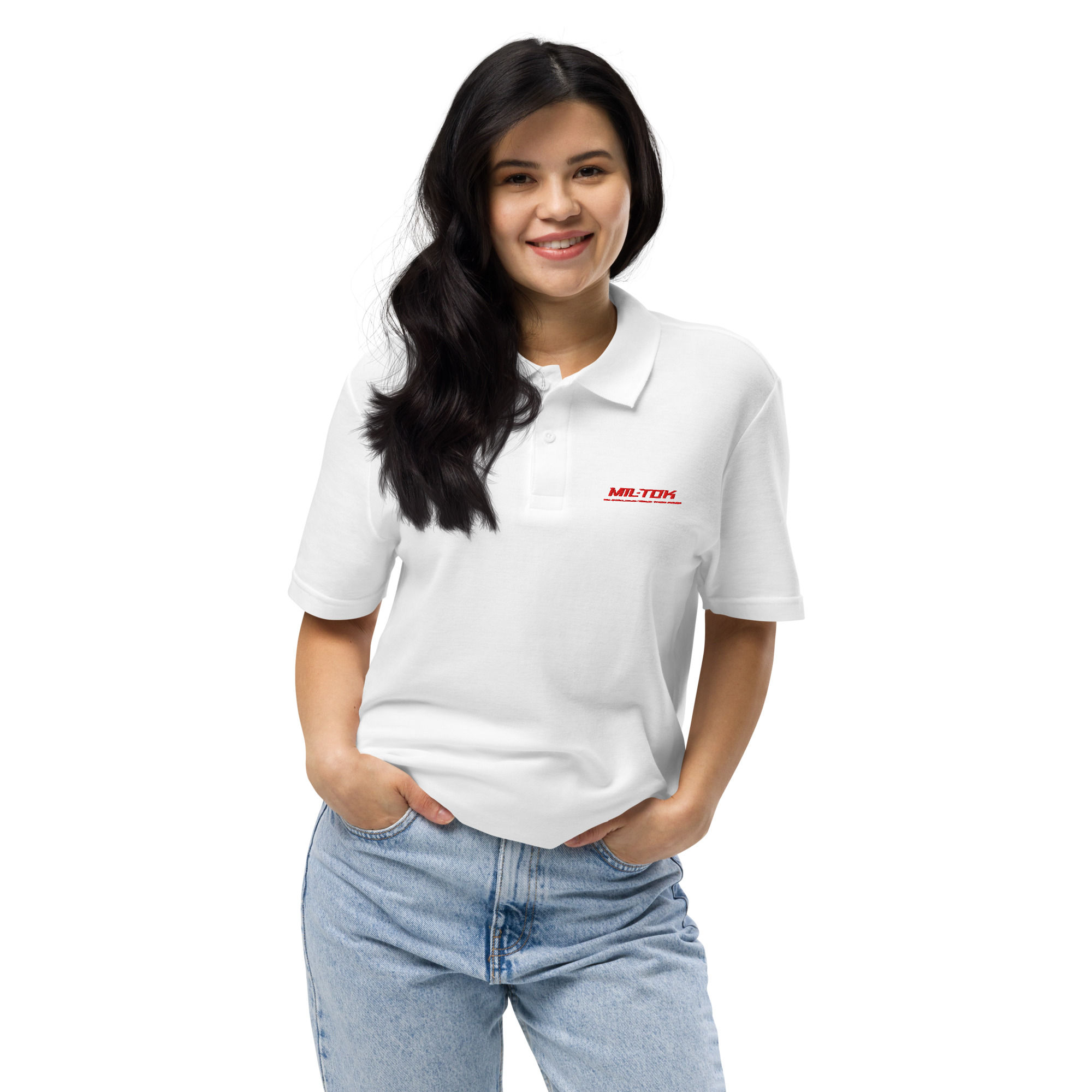 Mil-Tok "Company Name" Ladies Premium Polo