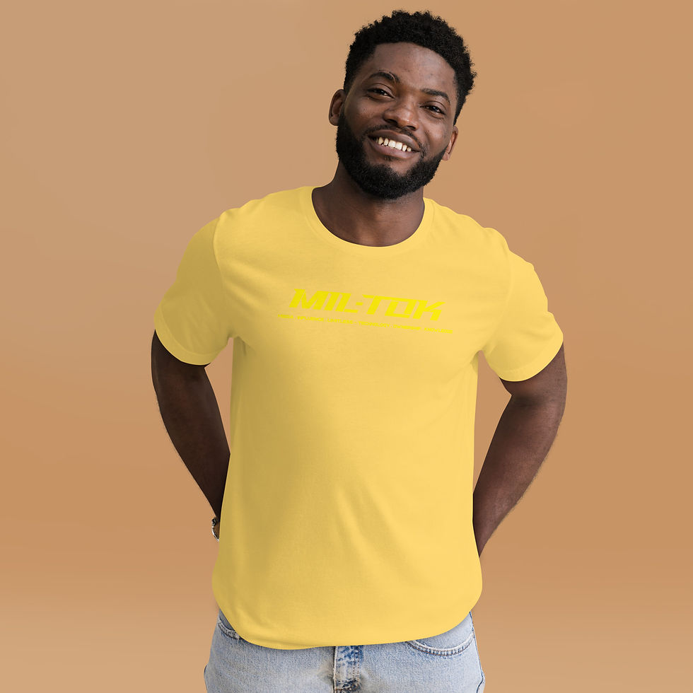 Thumbnail: Mil-Tok Brand  "Company Name" Men's T-shirt