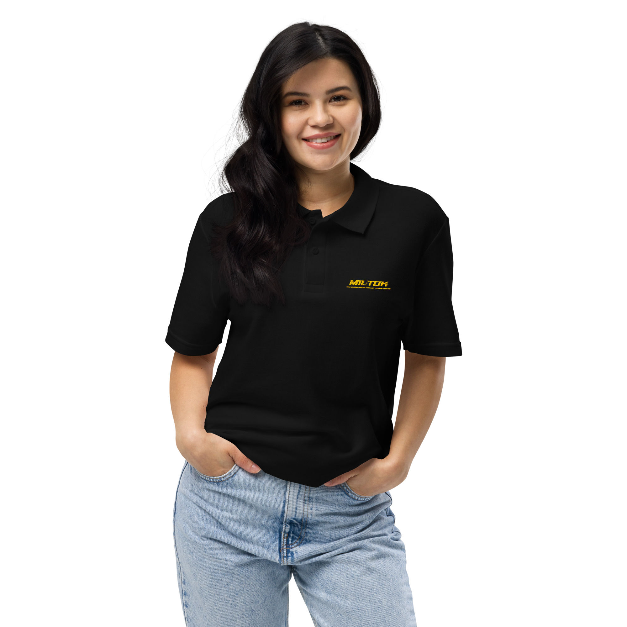 Mil-Tok "Company Name" Ladies Premium Polo