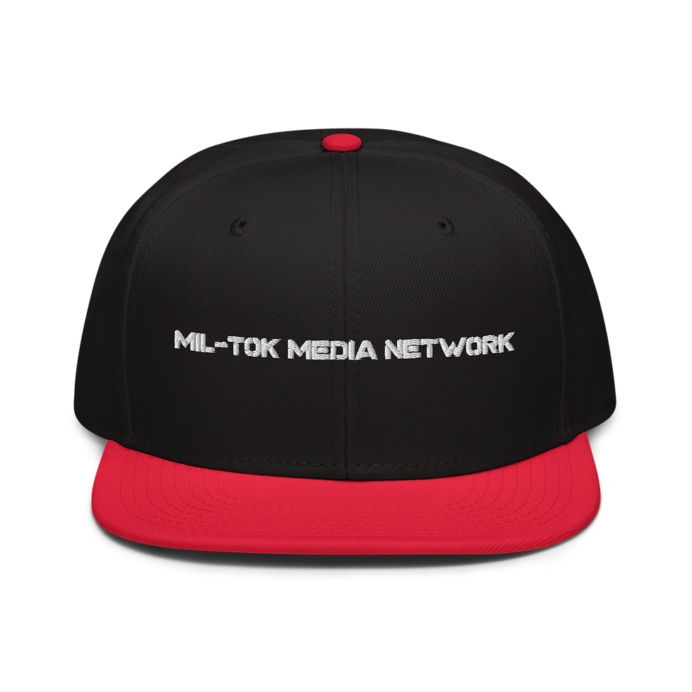 Thumbnail: Mil-Tok Media Network Snapback Hat