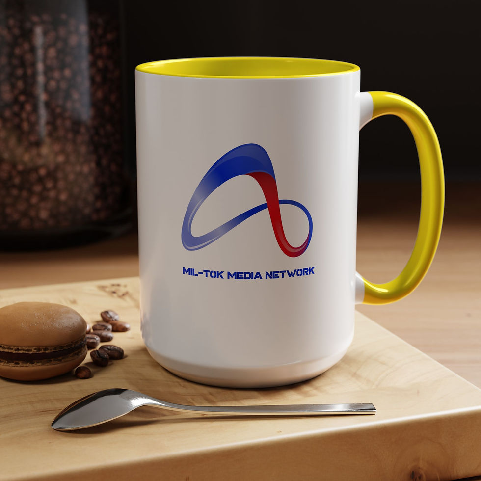 Thumbnail: Mil-Tok Media Network Infinity X (Rocket Blue)  (11/15oz) Coffee Mug 