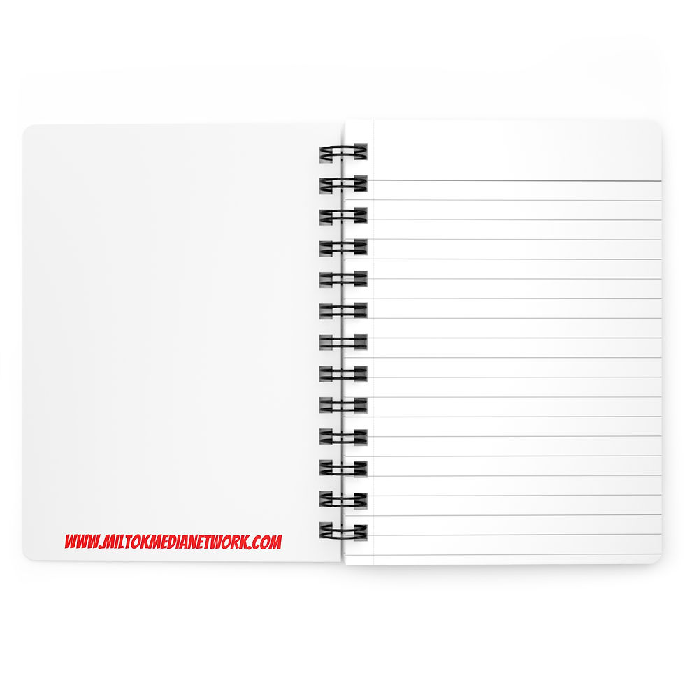 Thumbnail: Mil-Tok Media Network Spiral Notebook 