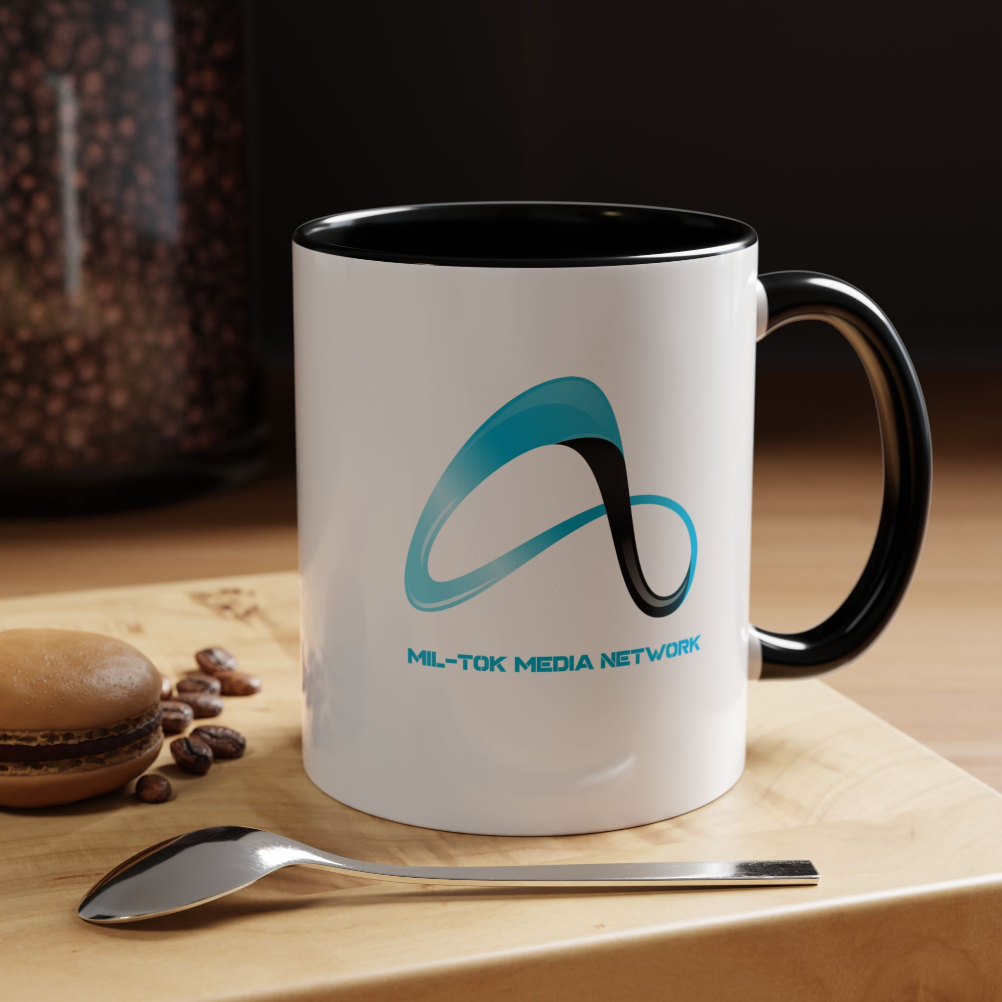Mil-Tok Media Network Infinity X (Shadow Ice) (11/15oz) Coffee Mug