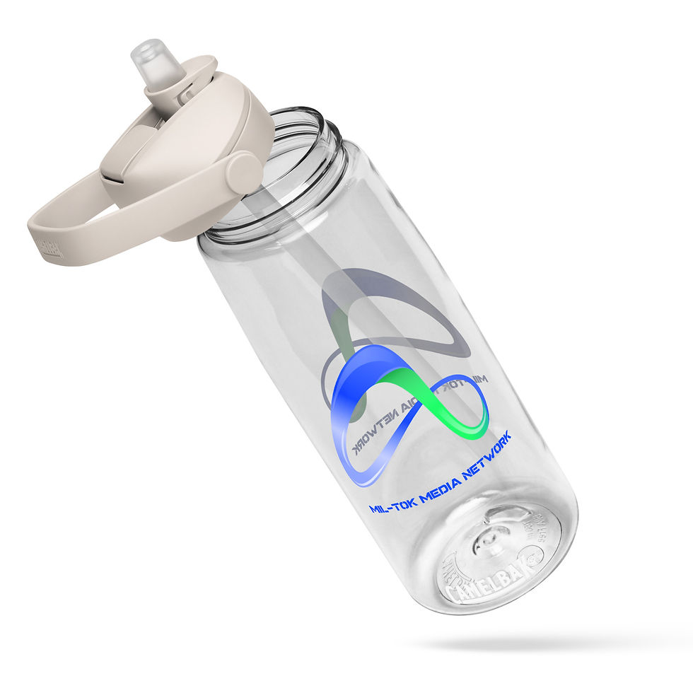 Thumbnail: Mil-Tok Infinity X (Blueberry Punch) CamelBak Flip straw water bottle