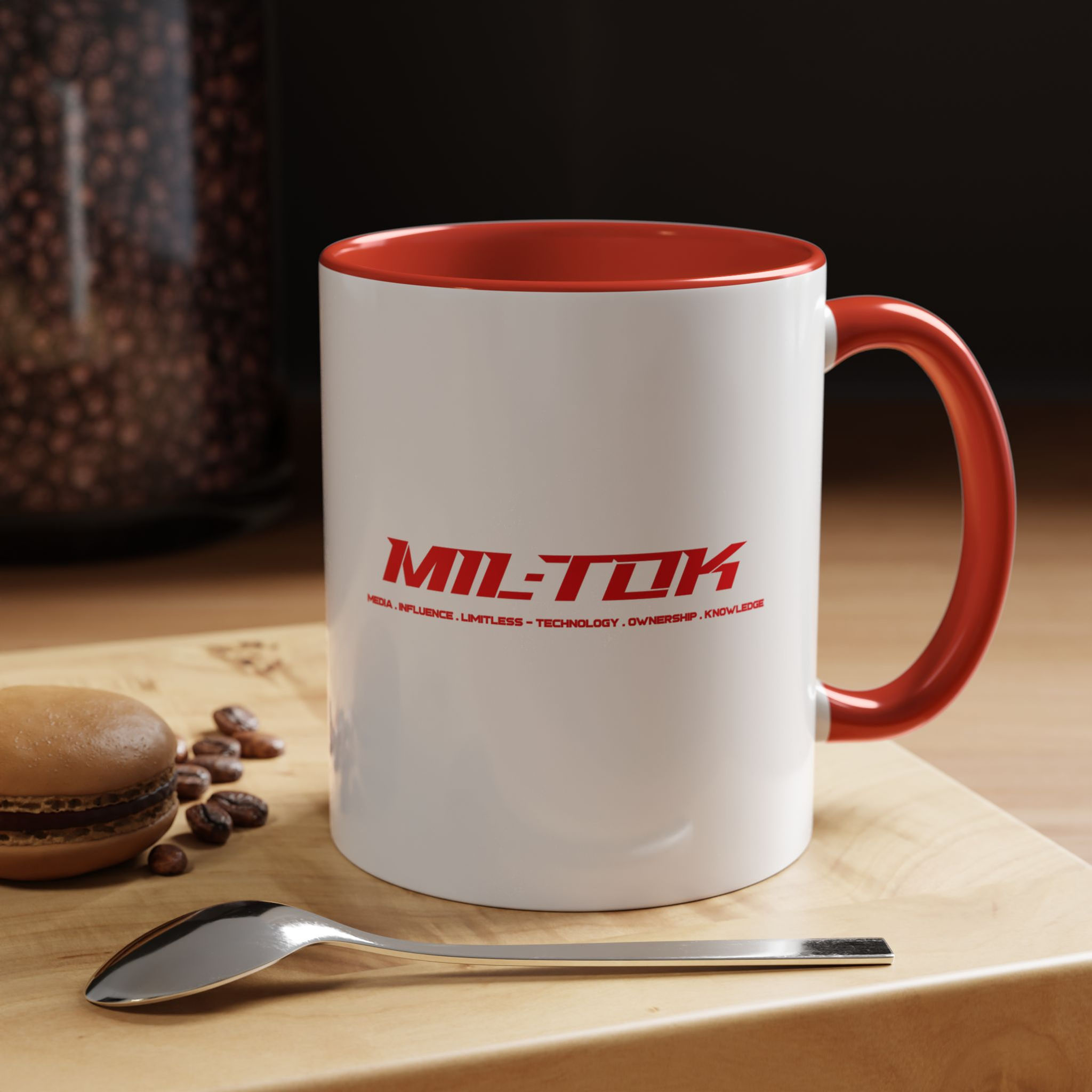 Mil-Tok Brand "Company Name" (11/15oz) Coffee Mug