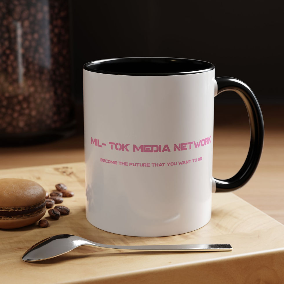 Thumbnail: Mil-Tok Media Network (11/15oz) Classic Coffee Mug 