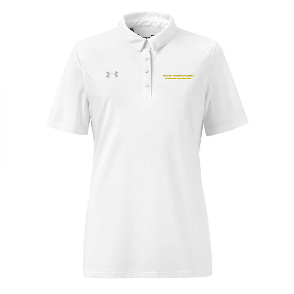Thumbnail: Mil-Tok Media Network "Company Name" Under Armour® Ladies polo