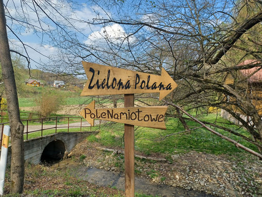 Słonne- odpoczynek nad rzeką San w ciszy i spokoju...