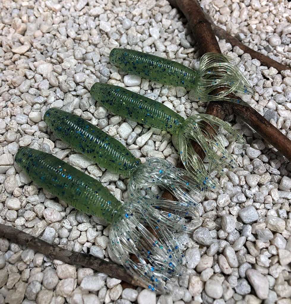 Thumbnail: New Terd Bait 3.5 inch Custom skirt.