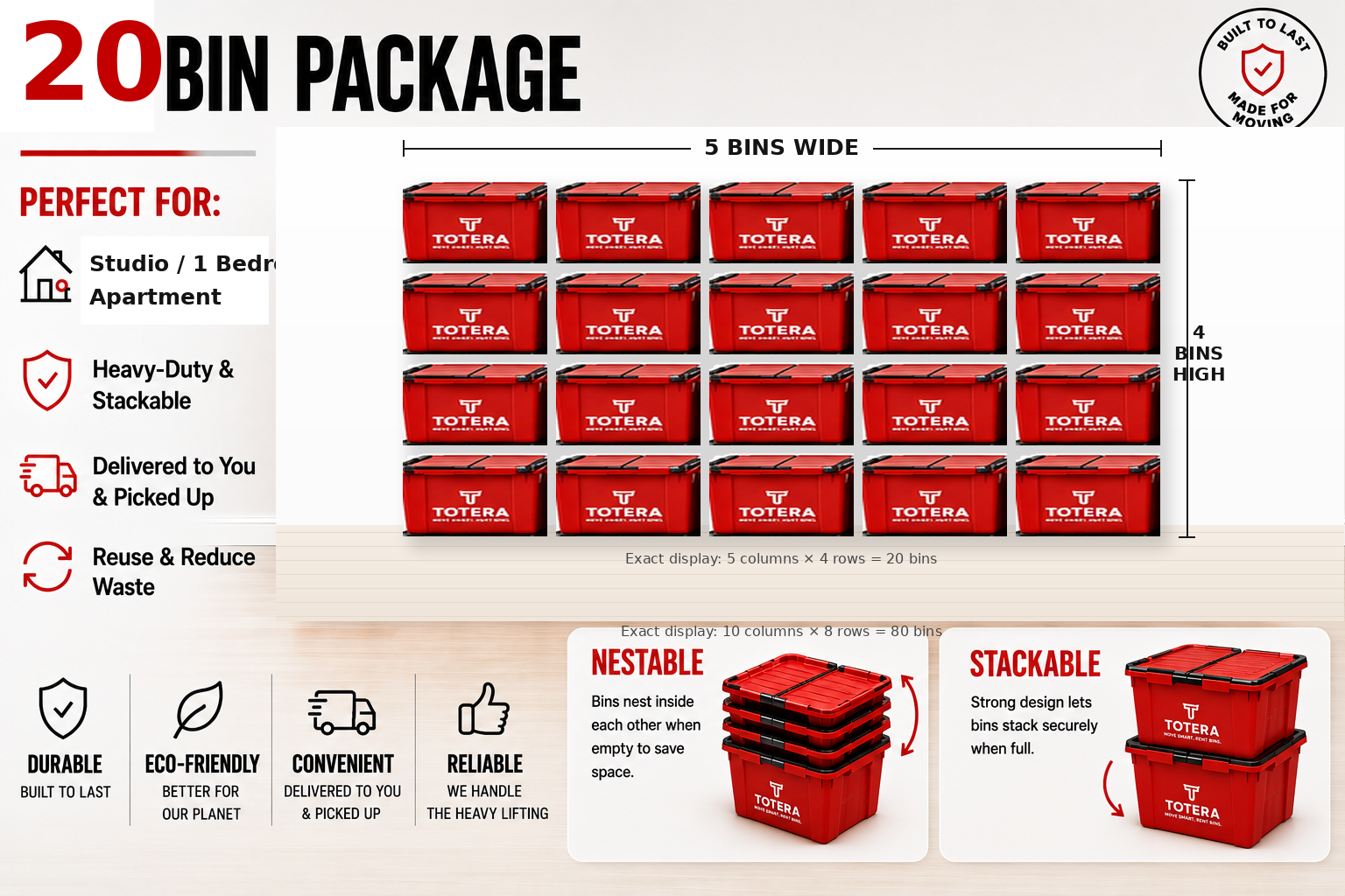 Starter Package - 20 Bins