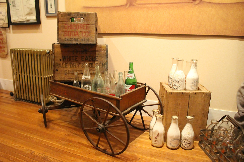 Soda Bottles and Crates