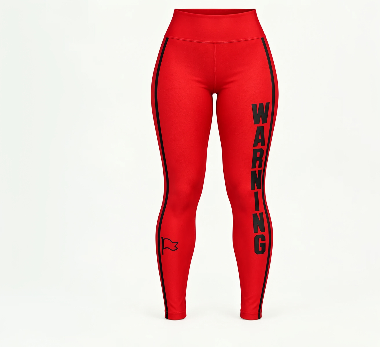 WARNING Matching Yoga Pants — actual Shop Red Flags product photo