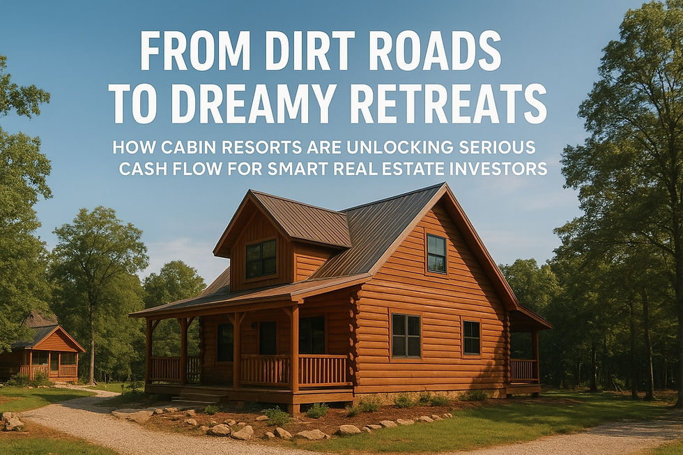From Raw Land to Revenue Retreats: Why Vacation Cabins Are Redefining Real Estate Investing in 2025!!