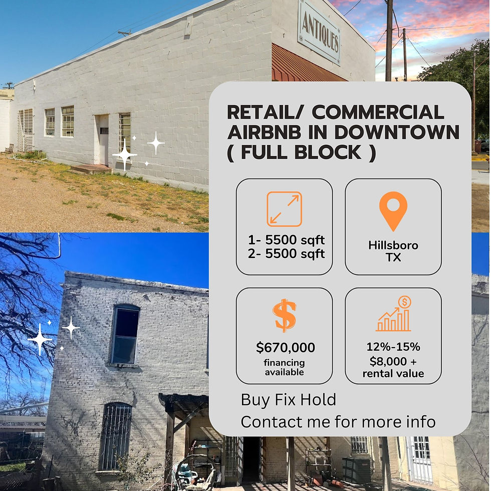 Retail commercial downtown Hillsboro