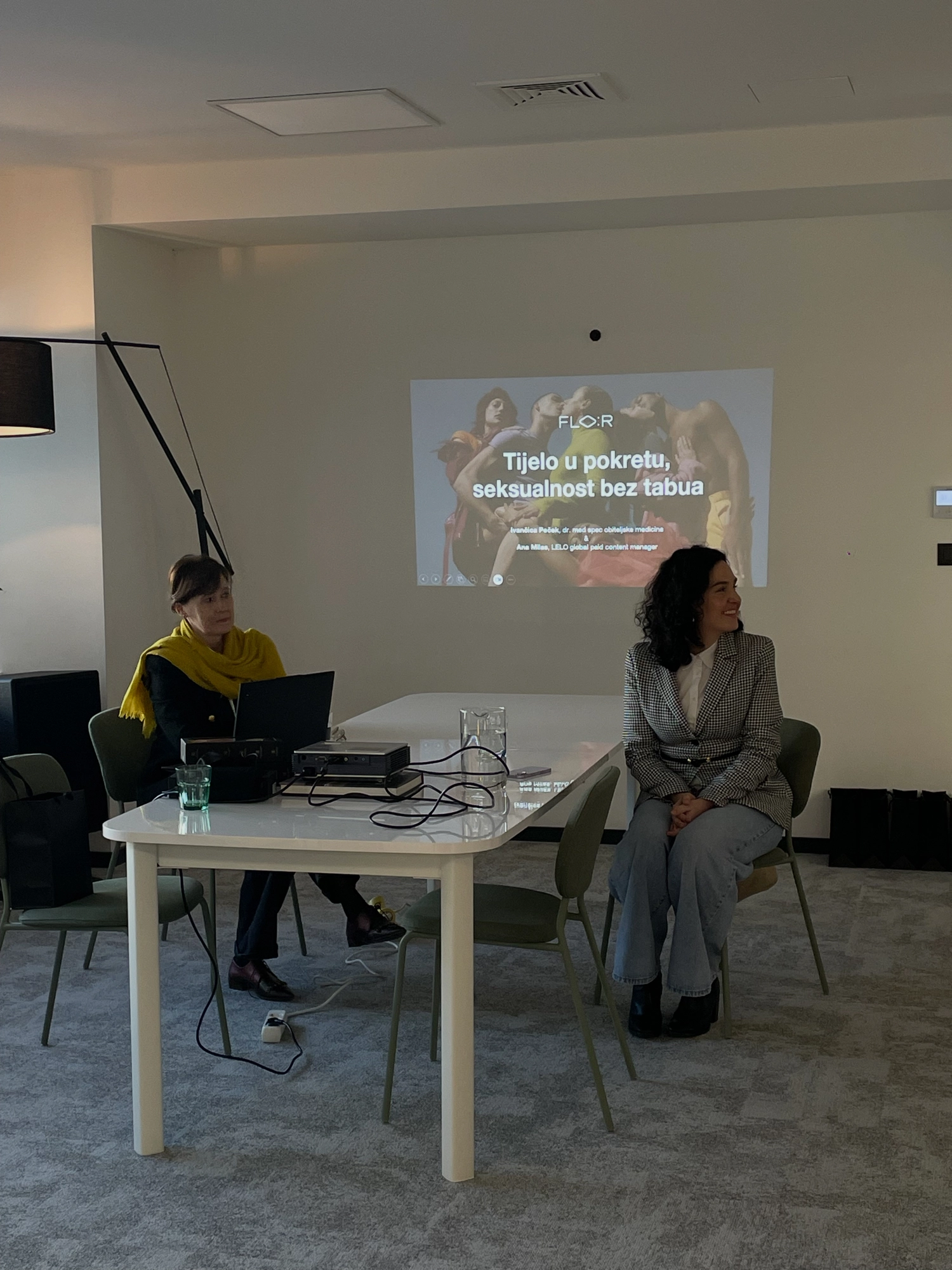 Dr. Ivančica Peček na radionici o ženskoj seksualnosti „Tijelo u pokretu, seksualnost bez tabua“ u Studiju FLO:R