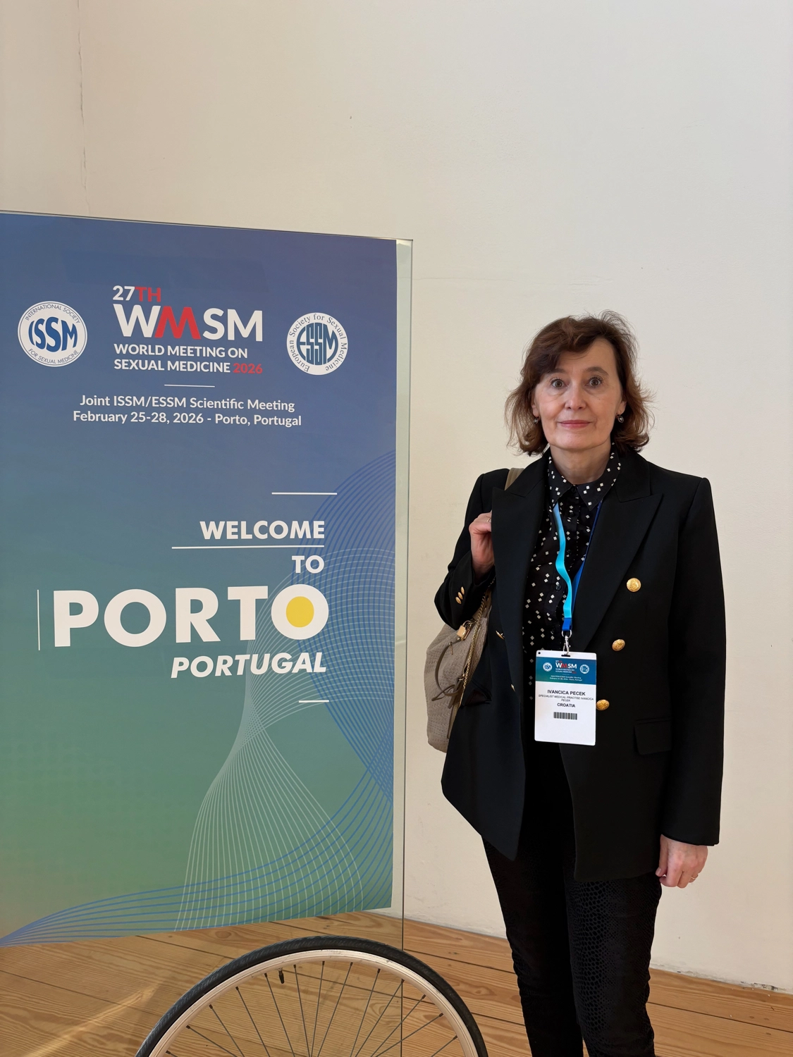 Dr. Ivančica Peček sudjeluje na Svjetskom kongresu seksualne medicine u Portu, međunarodnom kongresu