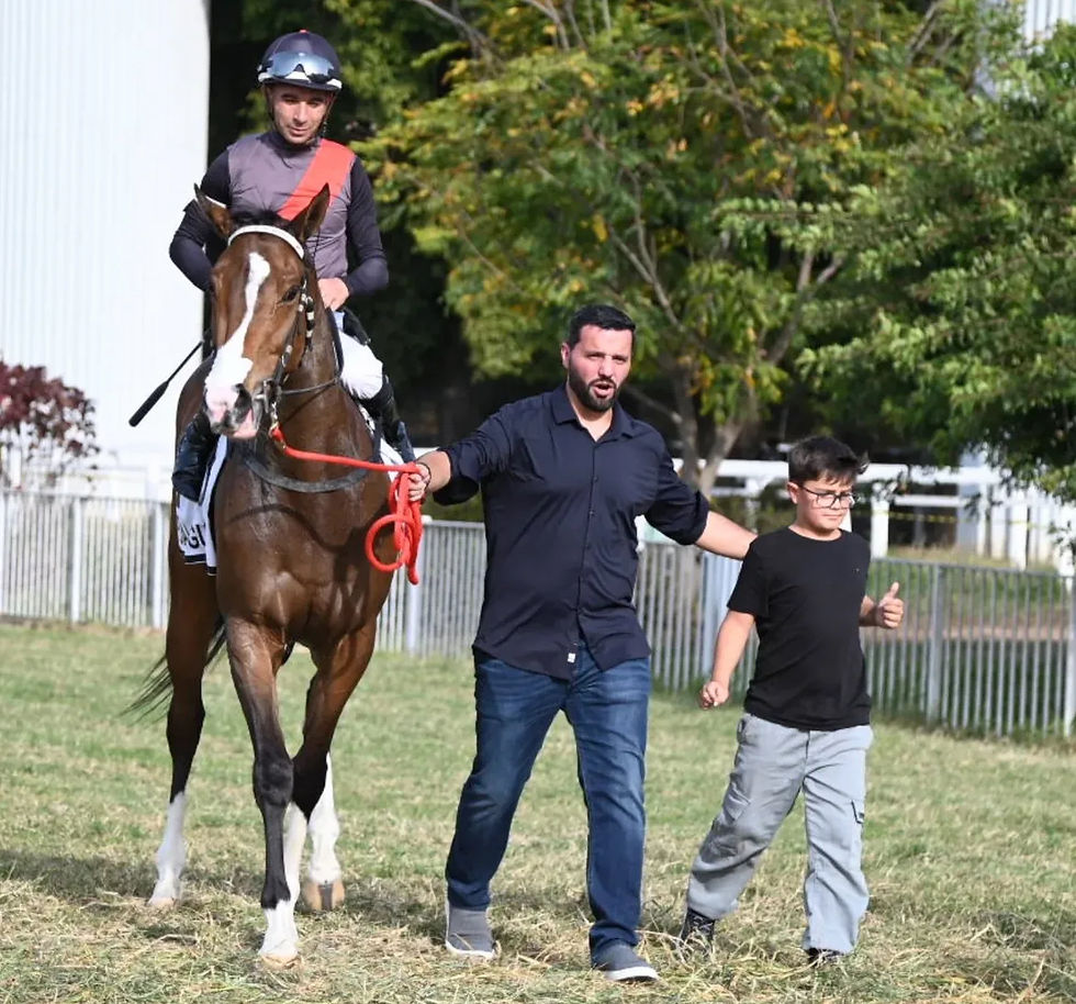 Luiz Felipe Pelanda, proprietário de Special Do Iguassú (Forestry) após vencer o G1.