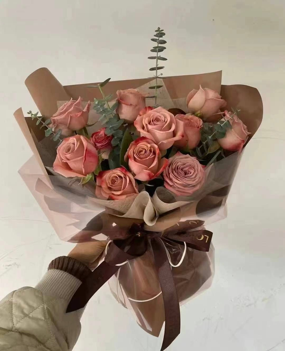 Cappuccino Rose Bouquet