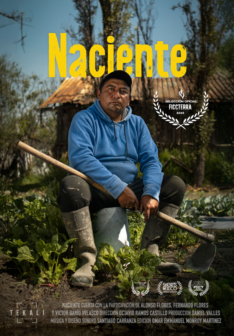 "Naciente" es un documental sobre las chinampas de Xochimilco, donde tradición y modernidad se enfrentan y coexisten. A través de tres voces contrastantes, se explora la lucha por preservar la tradición frente al cambio, así como la búsqueda de nuevas formas de adaptación.