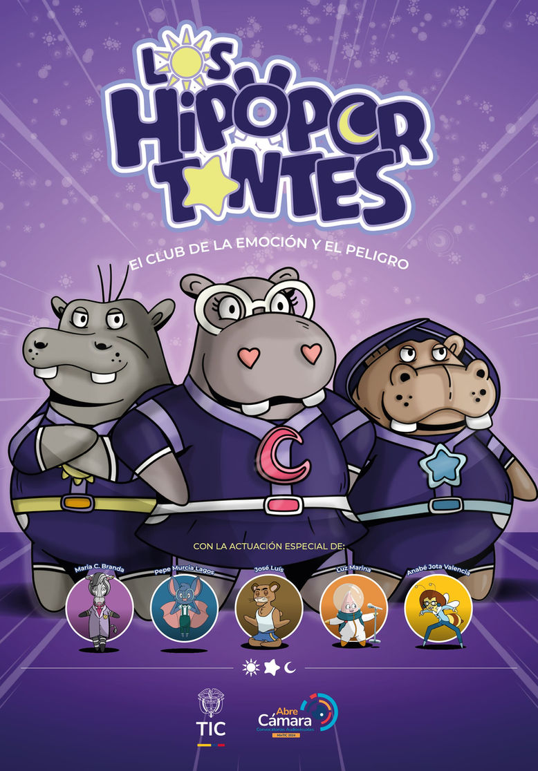 Depy, Budy y Mindy son 3 hipopótamos amigos que con su Club de la Emoción y el Peligro establecen una zona segura para que otros animales expresen sus emociones sin ser juzgados, permitiéndoles identificarlas y plantear las posibles soluciones.
