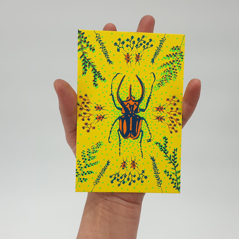 Miniature : Lot cartes postales sérigraphiées n°8