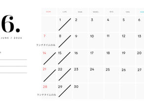 6月のカレンダー