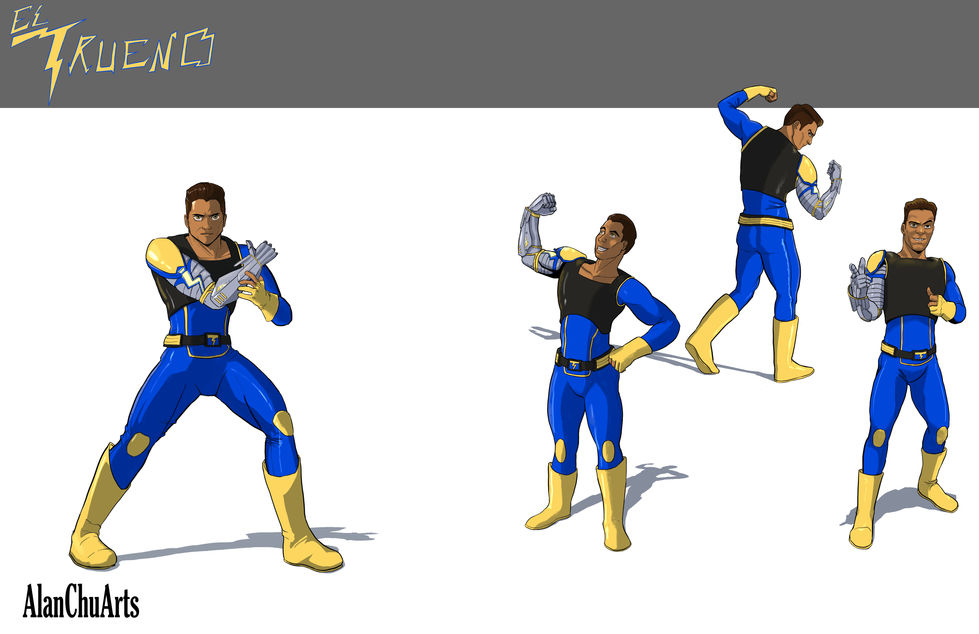 El Trueno - Poses