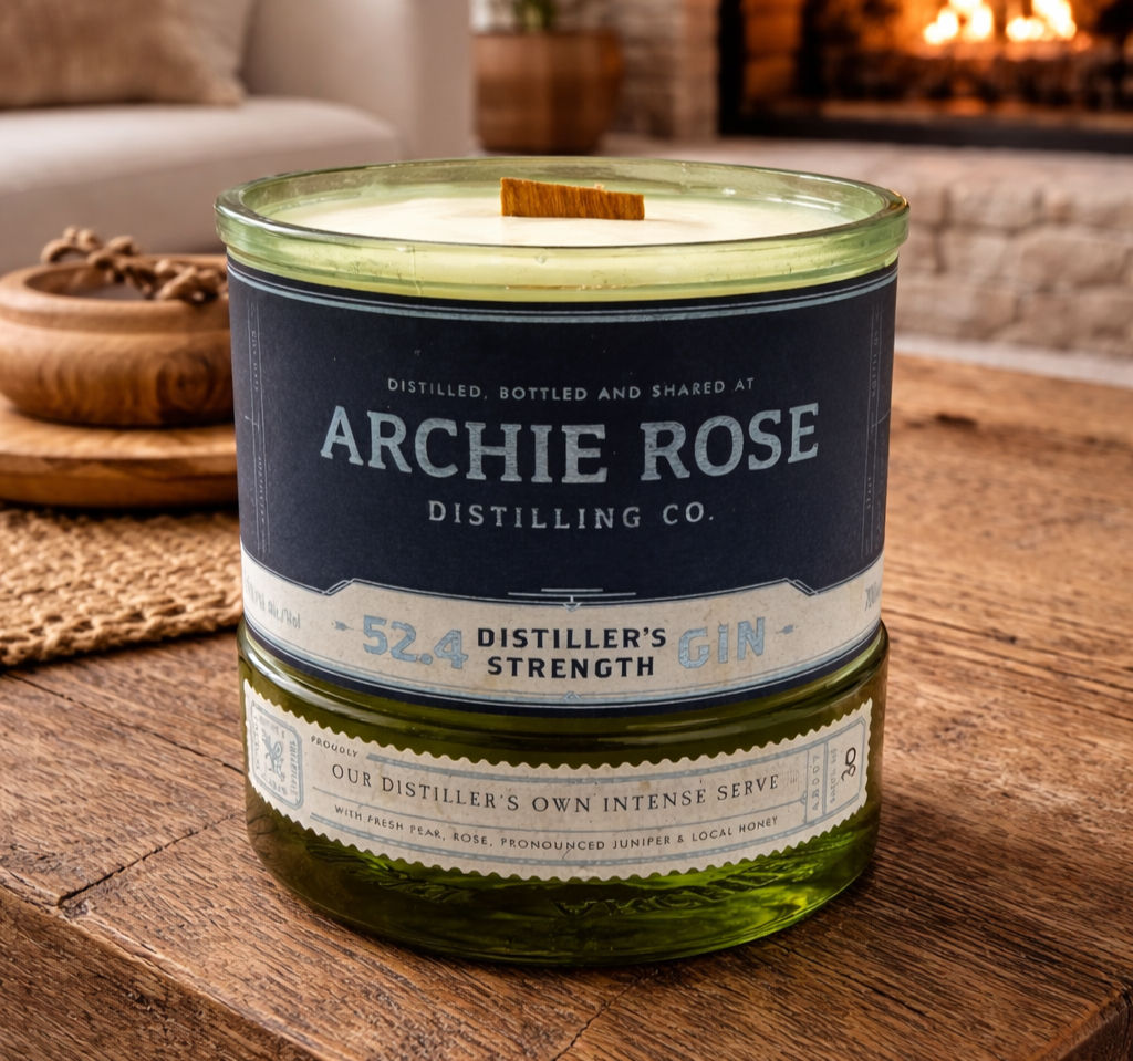 'AR Distillers Gin Candle' | Soy wax 60hr+ burn time.