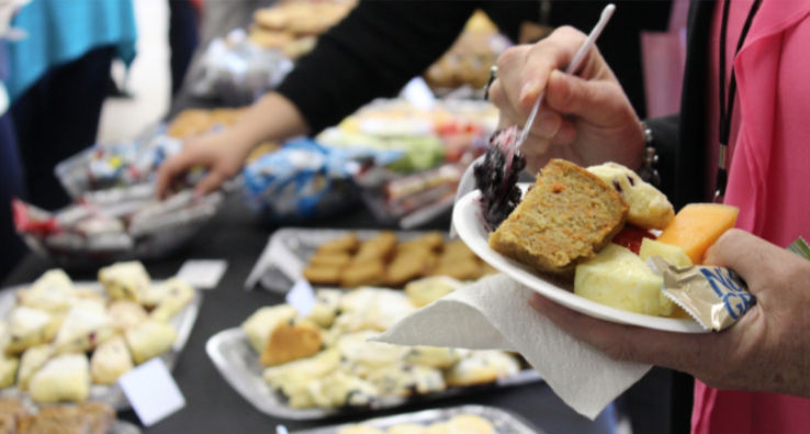 Assorted sandwiches prepared for RAAD Catering guests