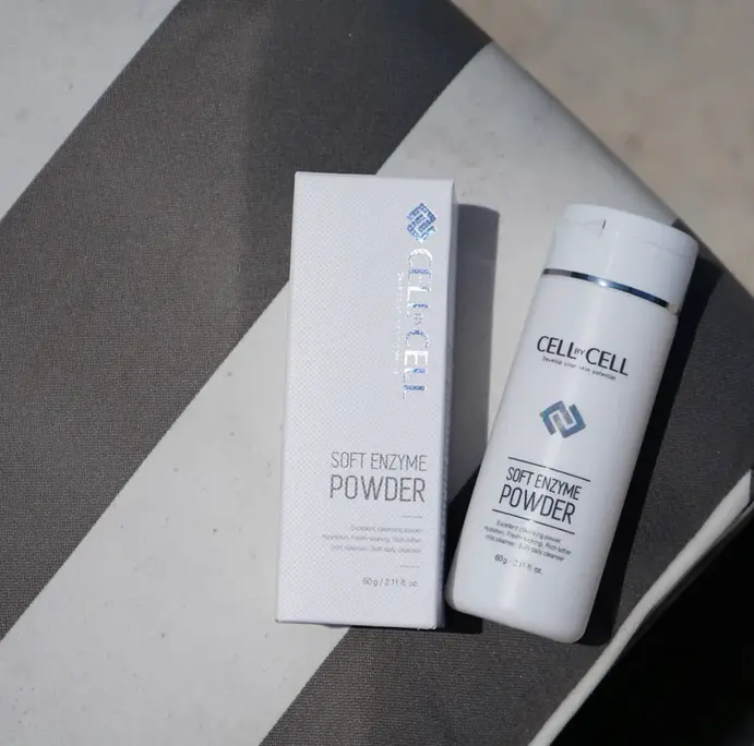 Soft Enzyme powder אבקת פילינג עדינה לניקוי הפנים The Young Faces