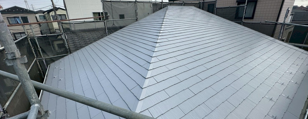 施工後屋根