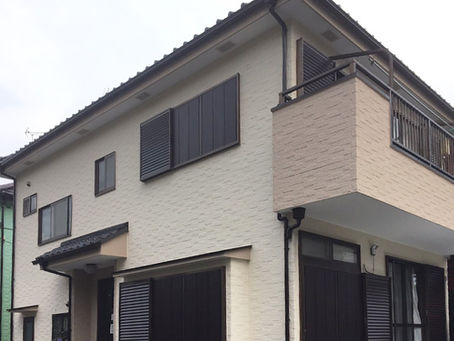 戸建て外壁塗装・塗り替え・草加市・2階建て