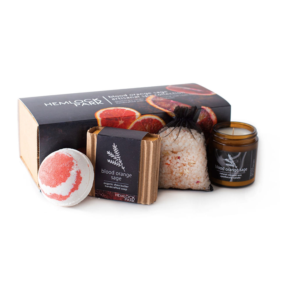 Blood Orange Sage Spa Gift Box
