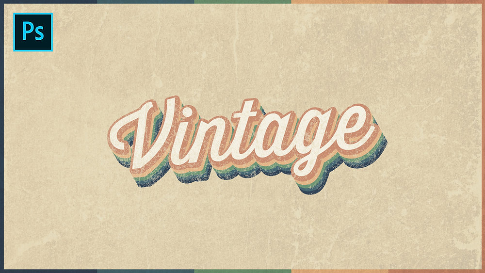 Retro Text Effect Text Manipulation Photoshop Tutorial Retro Text Effect Text Manipulation Photoshop Tutorial