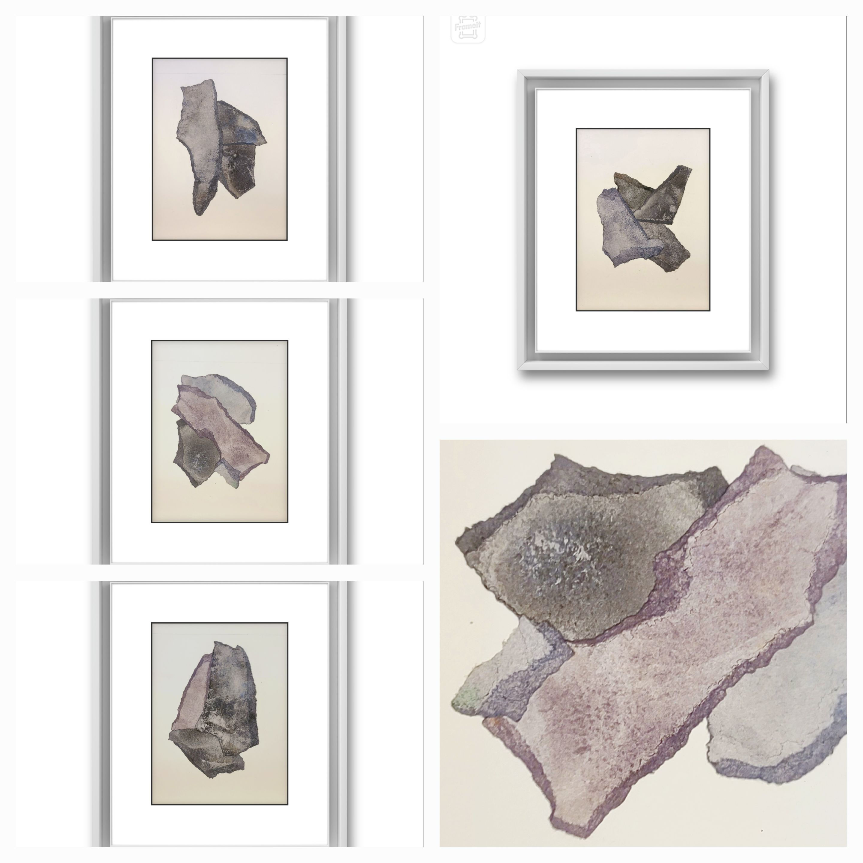 Modern Abstract Collage Set