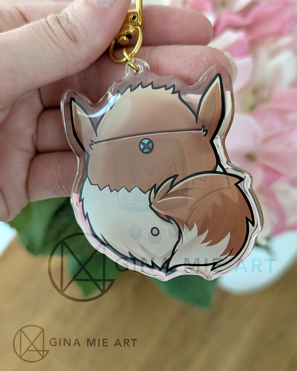 Thumbnail: Eevee Poketama Keychain