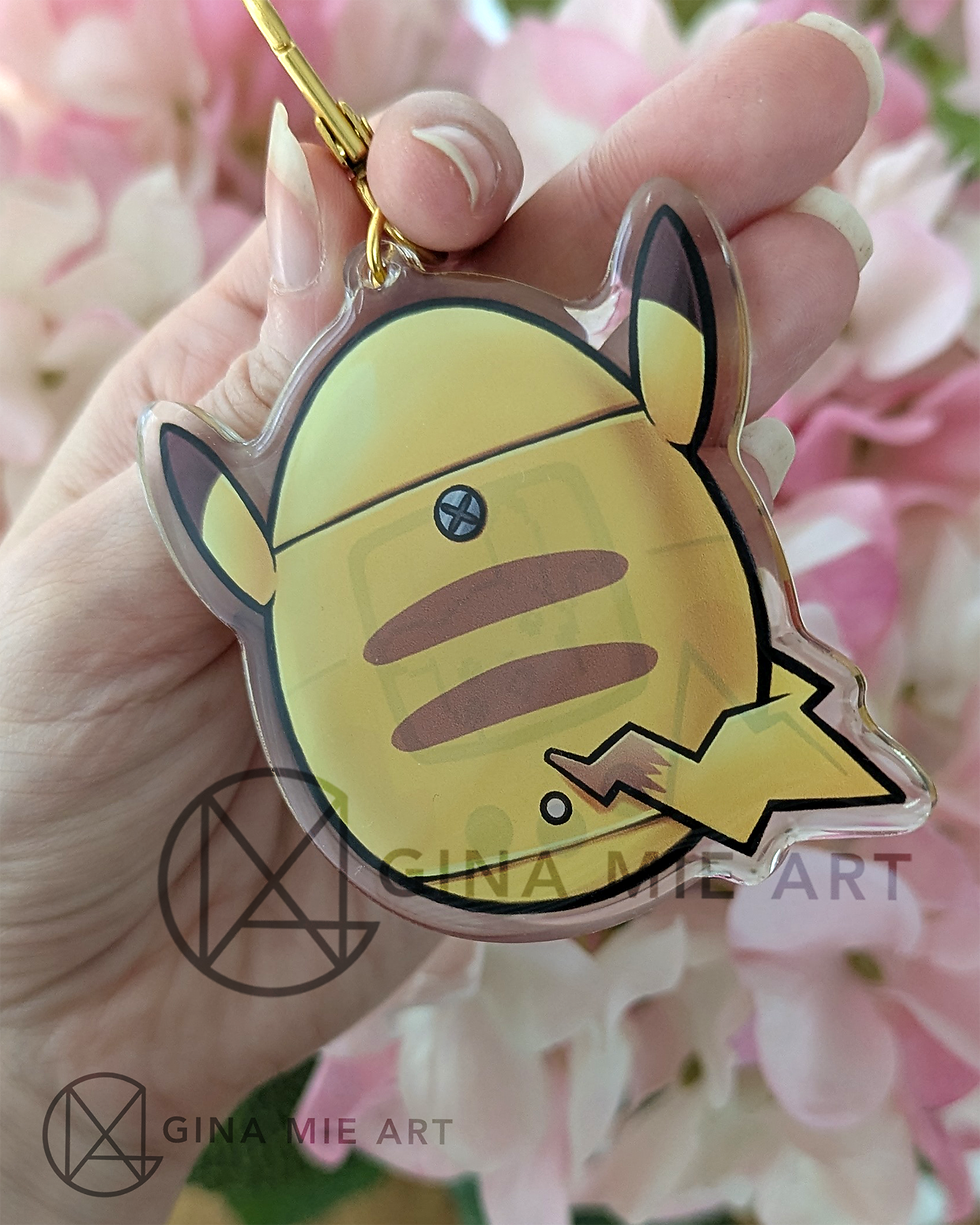 Thumbnail: Pikachu Poketama Keychain
