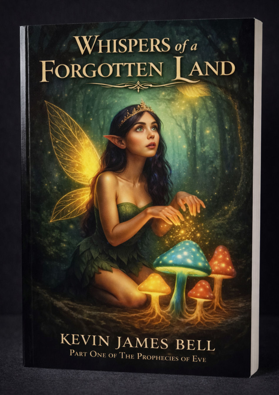 Whispers of a Forgotten Land, digitally enhanced, full color Paperback copy
