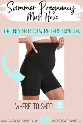Amazon Find Favorite - Summer Maternity Shorts