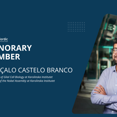 Gonçalo Castelo Branco, Full Professor at the Karolinska Institutet and a member of the Nobel Assembly, has been named an Honorary Member of SPOT Nordic