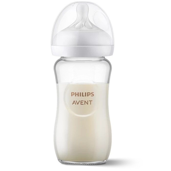 philips avent biberon de vidrio para lactantes ideal para al transicion