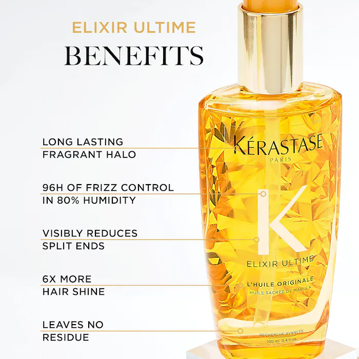 Thumbnail: Kérastase – Elixir Ultime Hair Oil Serum for Frizzy Hair