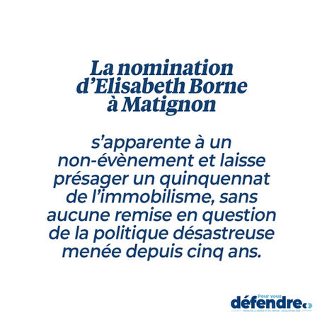 ➡️ Nomination de la Première Ministre