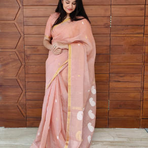 Pure Handwoven Linen Sarees